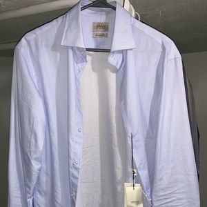 Blue Armani Collezioni Dress Shirt